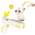 Cat Toys Interactive Feather Ball Balance Gun